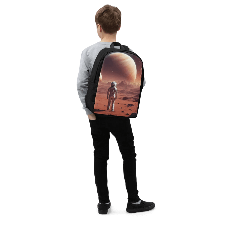Astronaut On Alien Planet Backpack product image (3)