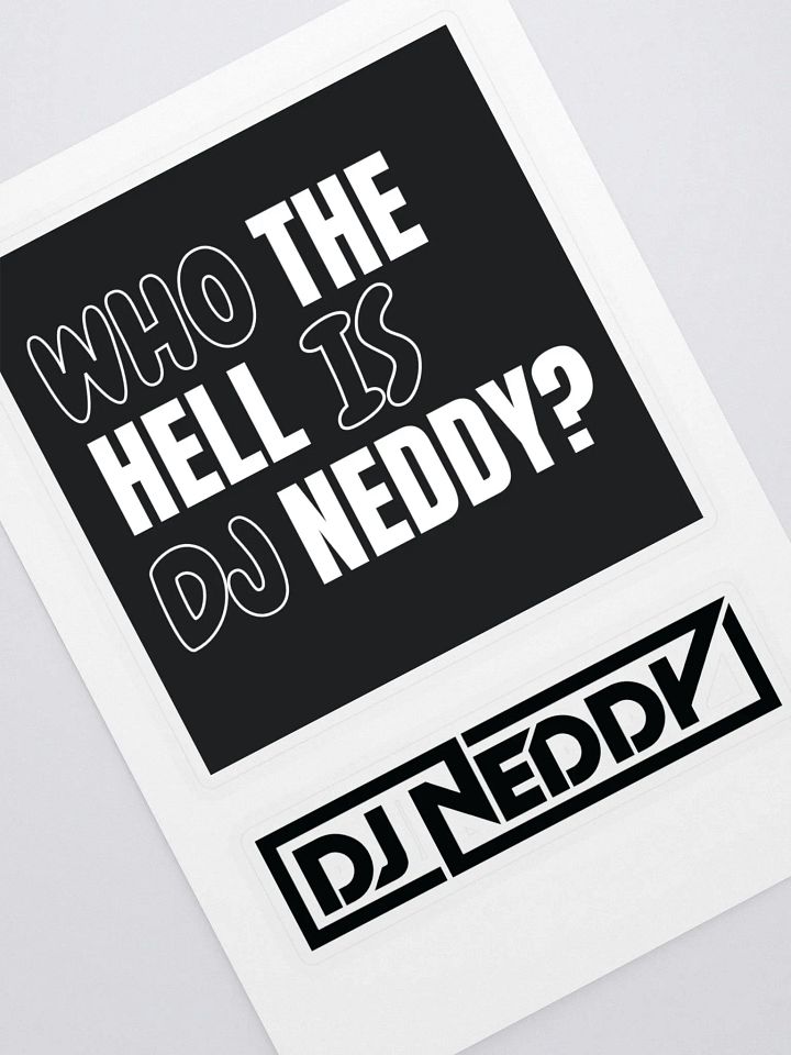 DJ Neddy Stickers product image (1)