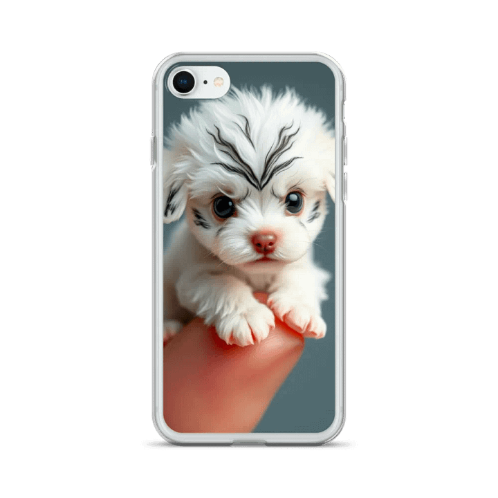 Tiny Puppy Love Clear iPhone® Case product image (24)