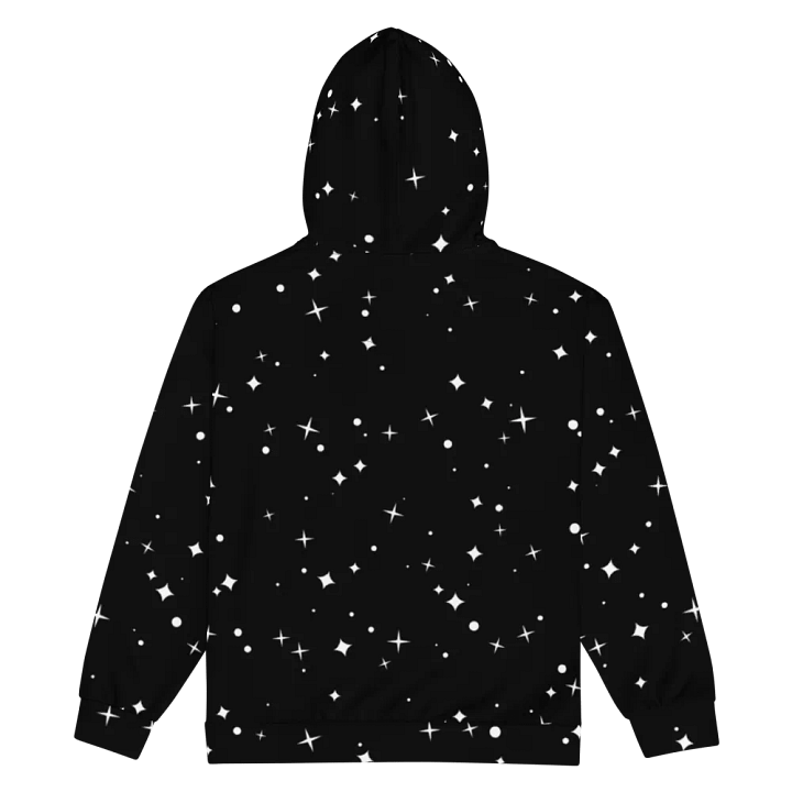 Starry Night Sky Unisex Zip Hoodie product image (2)