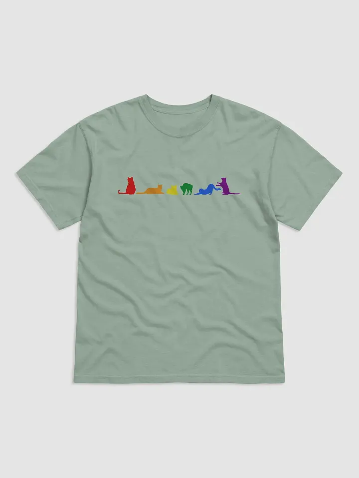 Rainbow Pride Cats Men's Shirt product image (2)