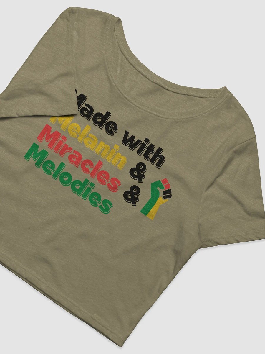 Melanin Miracles Crop Tee product image (5)