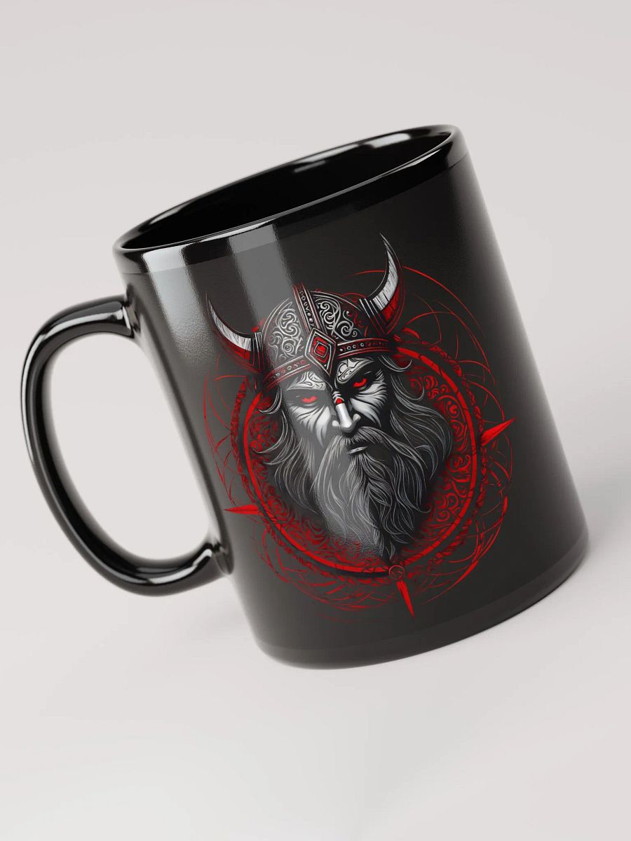 Black Glossy Mug - Viking product image (3)