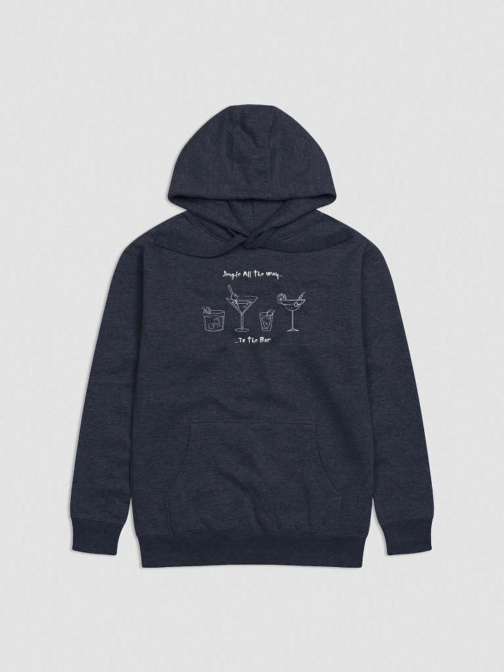 Embroidered Christmas Unisex Hoodie | ...to the bar product image (1)