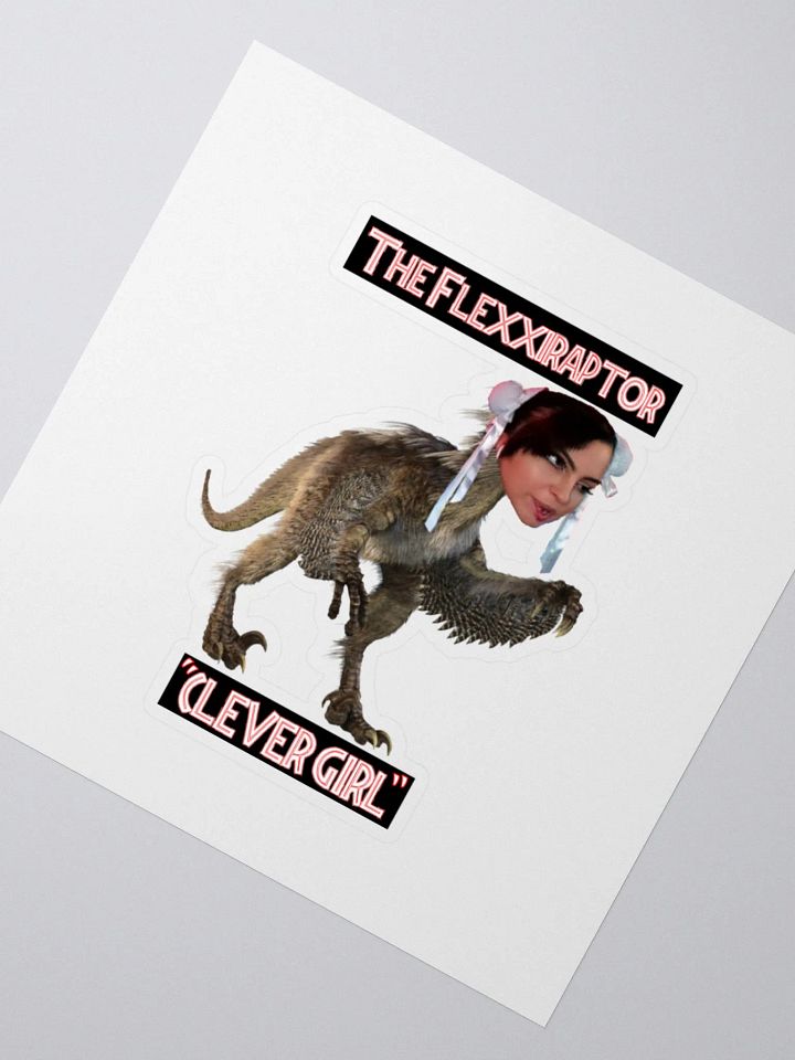 Flexxiraptor KissCut Sticker product image (4)
