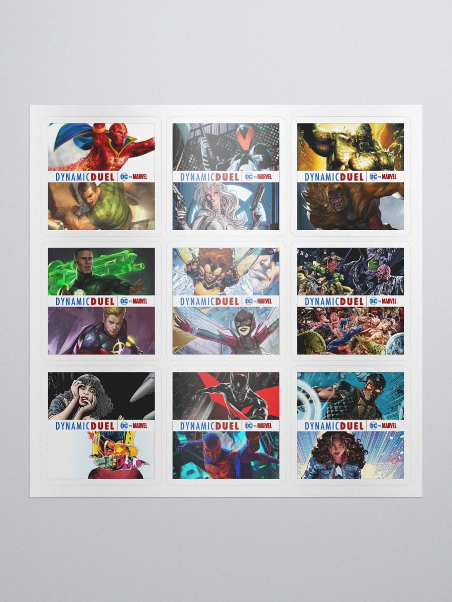 Dynamic Duel Episode Cover Stickers - Series 15 product image (1)