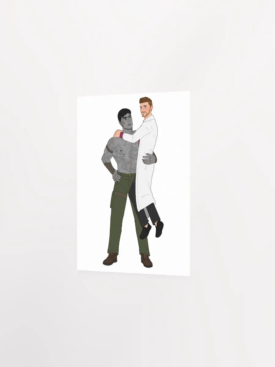Ogres and other Dating Dilemmas - Troy and Sean print product image (3)