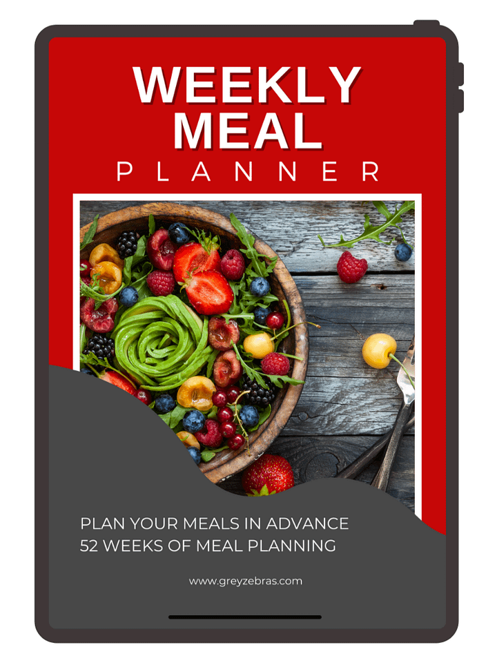 Weekly Meal Planner (PDF Download) product image (1)