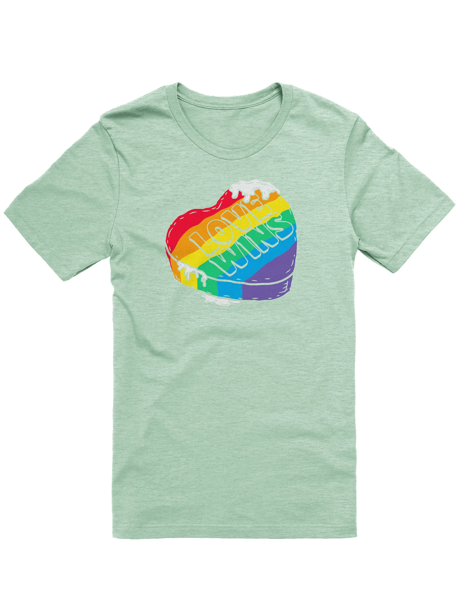 Love Wins Rainbow Heart T-Shirt product image (1)