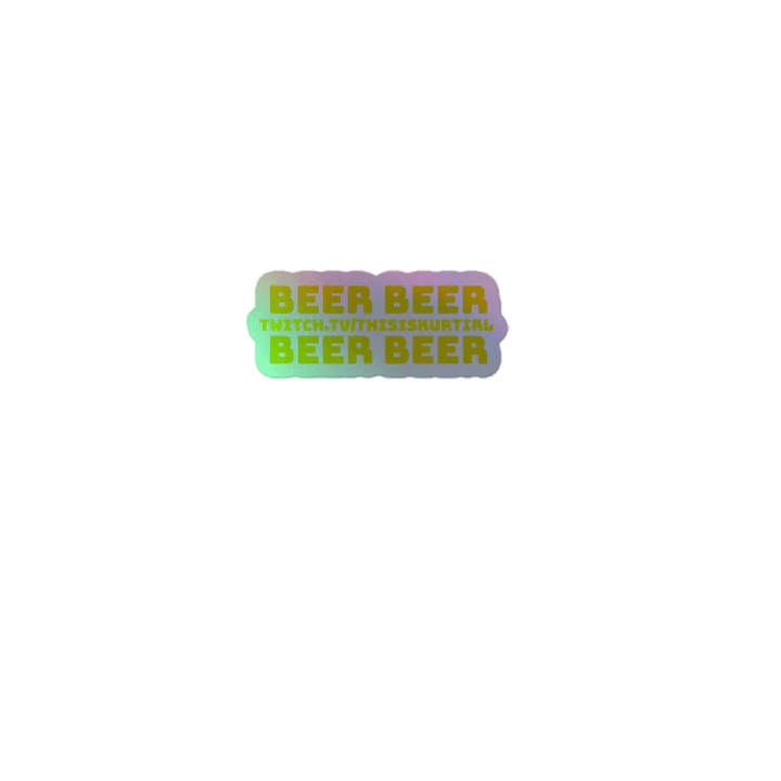 Beer Beer sticker product image (1)