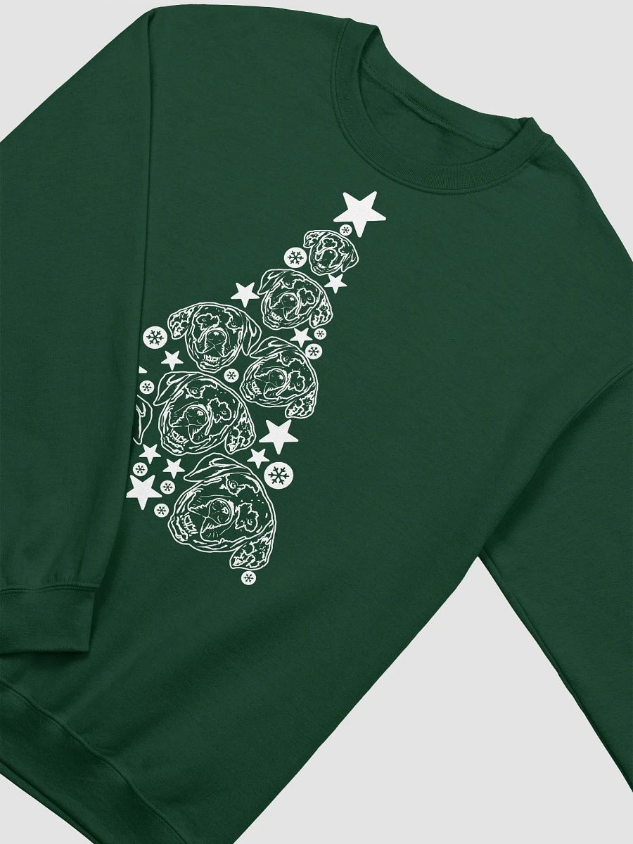 Catahoula Leopard Dog Christmas Tree Sweatshirt Design for Catahoula Leopard Dog Paw-rents product image (14)