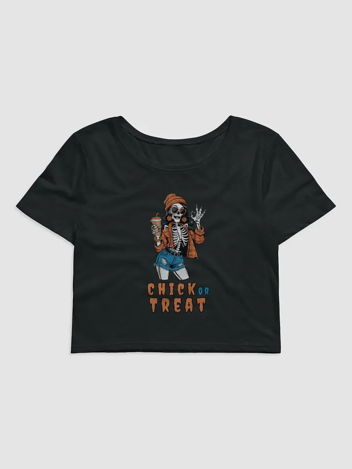Skeleton Chic Crop Tee product image (3)