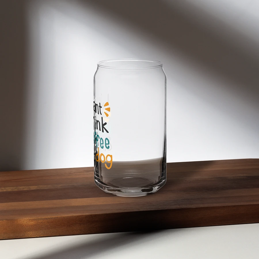 Iced Coffee & Dog - Can-Shaped Glass product image (27)