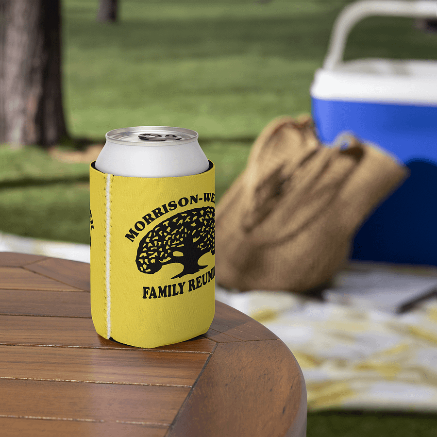 "Morrison-Werner Family Tree" Can Coozie (Yellow) product image (5)
