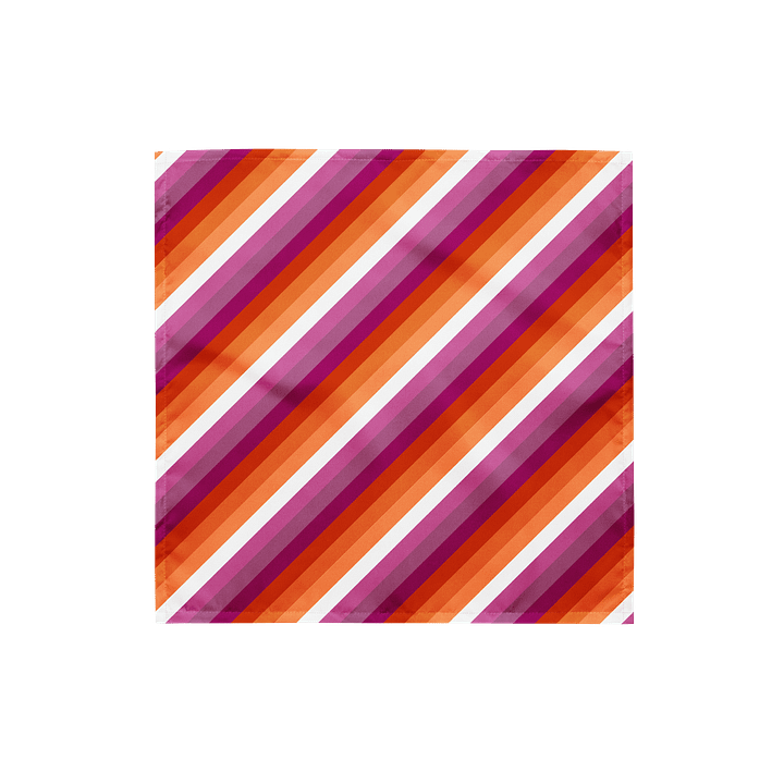 Lesbian Flag Bandana product image (1)