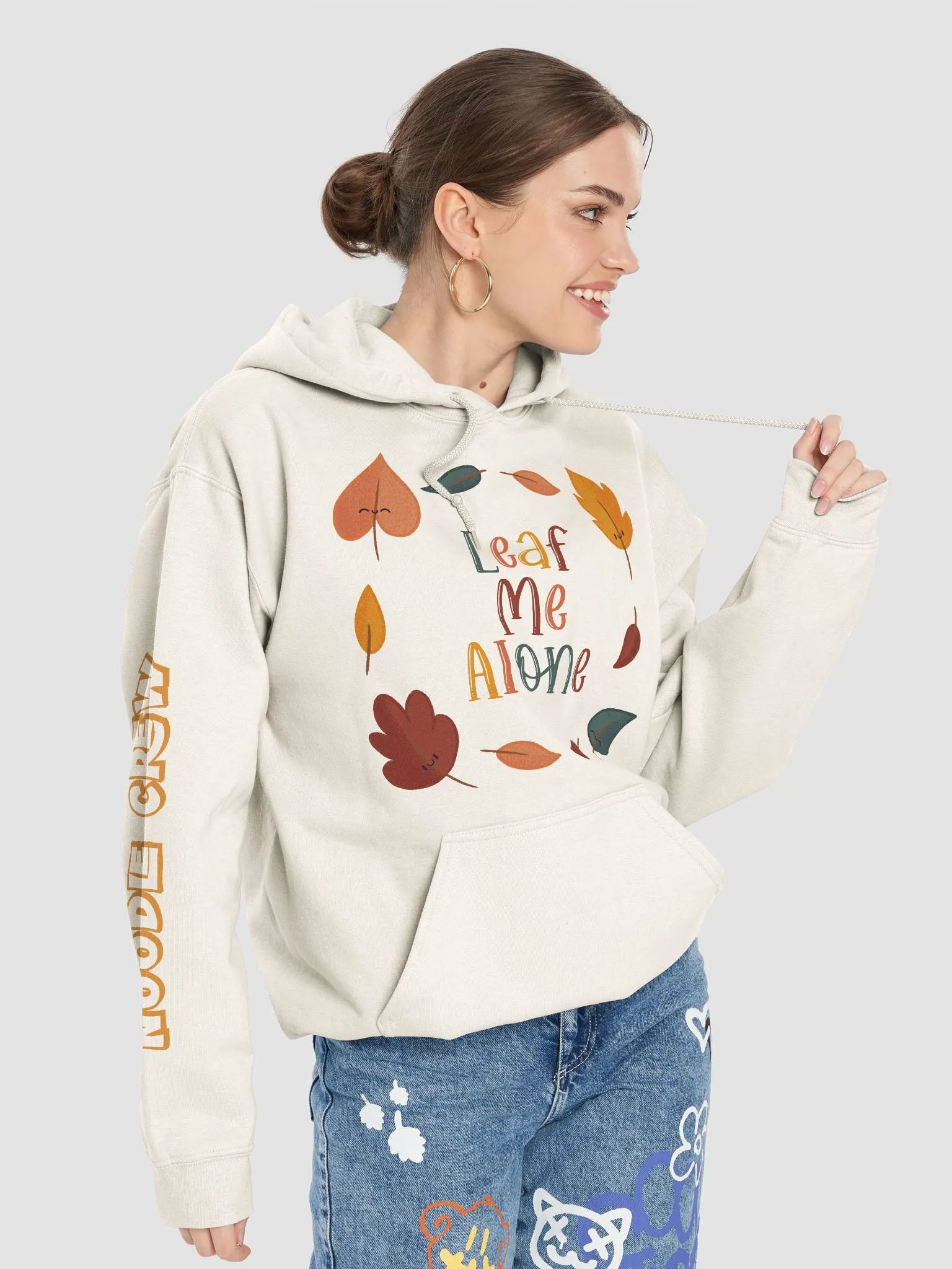 Leaf Me Alone Hoodie product image (3)