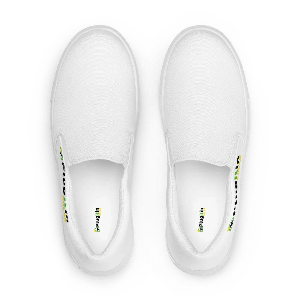 Plug It In Solar High-Quality Men's Slip-On Canvas Shoes product image (2)