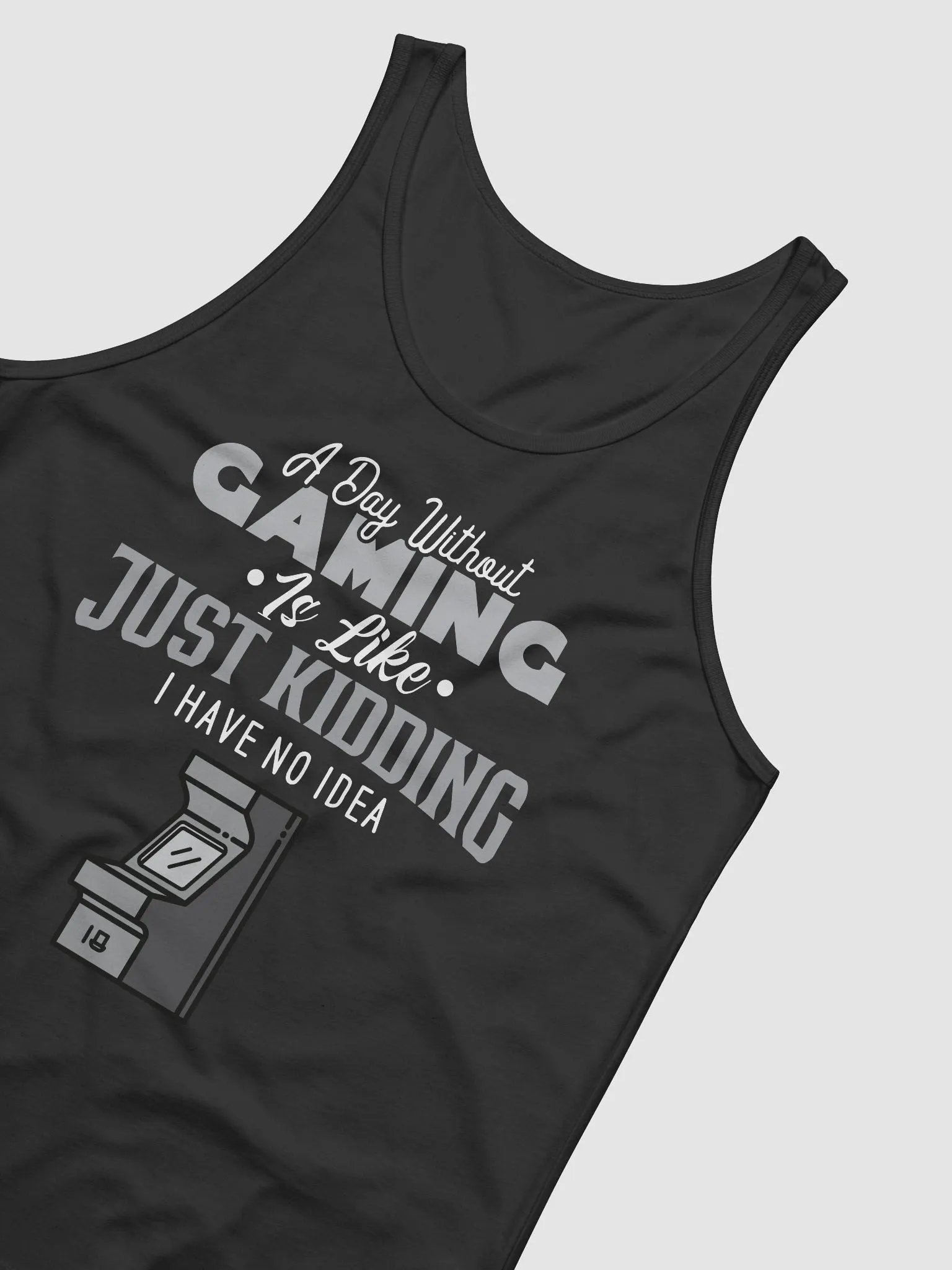 A Day Without Gaming ~Bella and Canvas Jersey Tank product image (12)