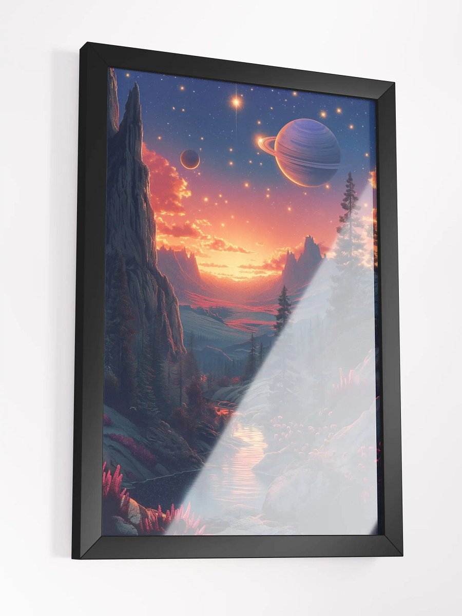 Stream through stardust - Captivating Framed Prints for a Memorable Guest Experience product image (3)