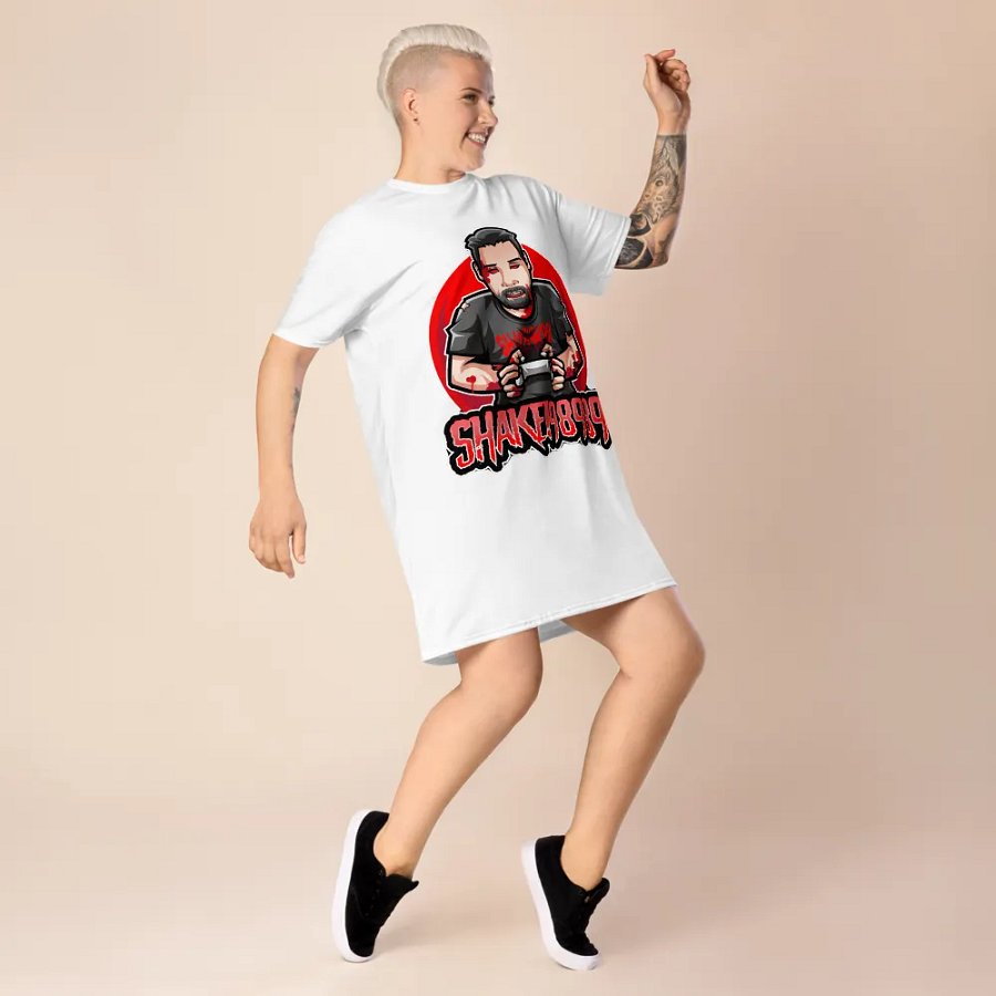 Bloodbath Gamer T-Shirt Dress product image (7)