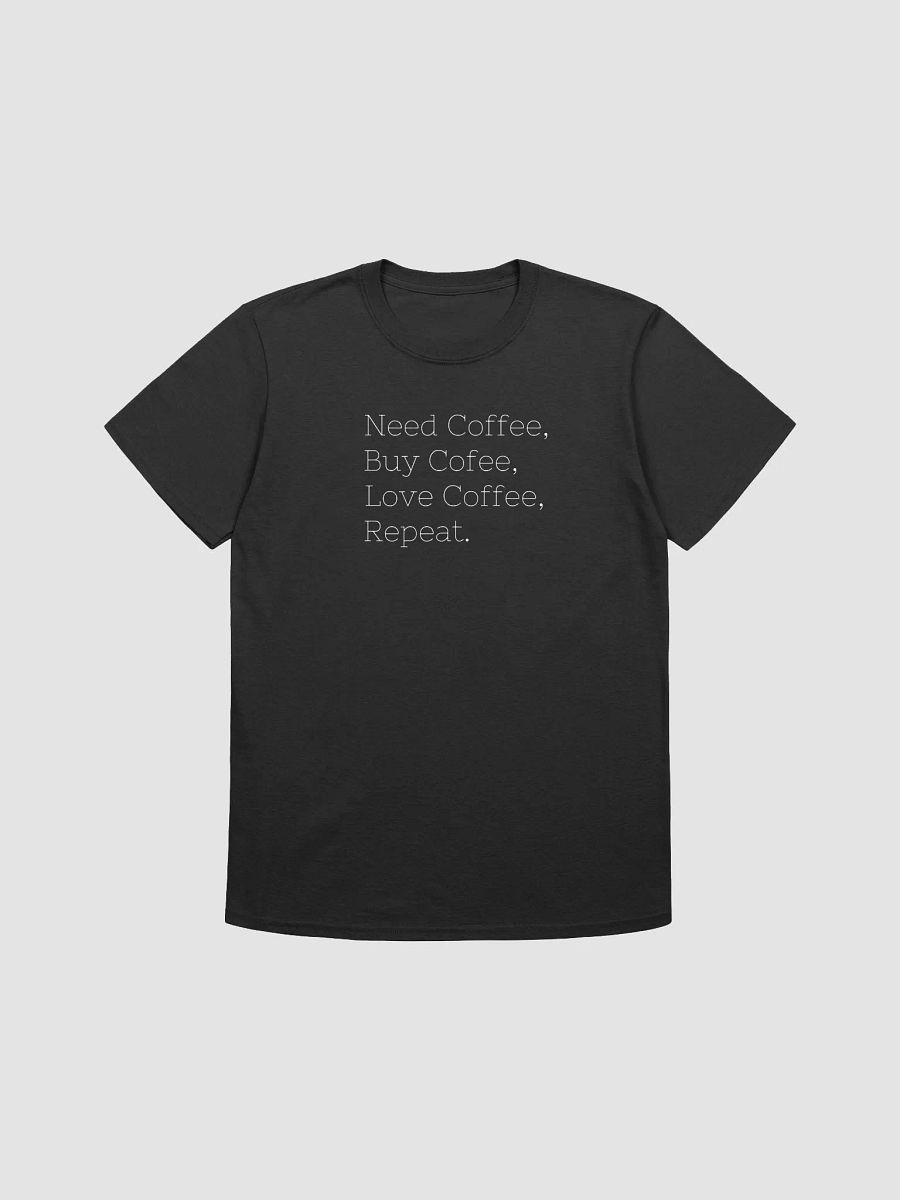 Steps Of Coffee T-Shirt (100% cotton) product image (1)