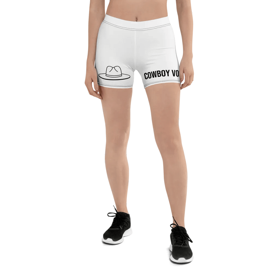 CowboyVolt Stretchy All-Over Print Shorts product image (1)