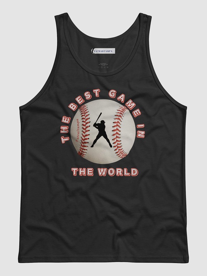 The Best Game in the World – 3D Baseball Swing Men's Tank product image (5)