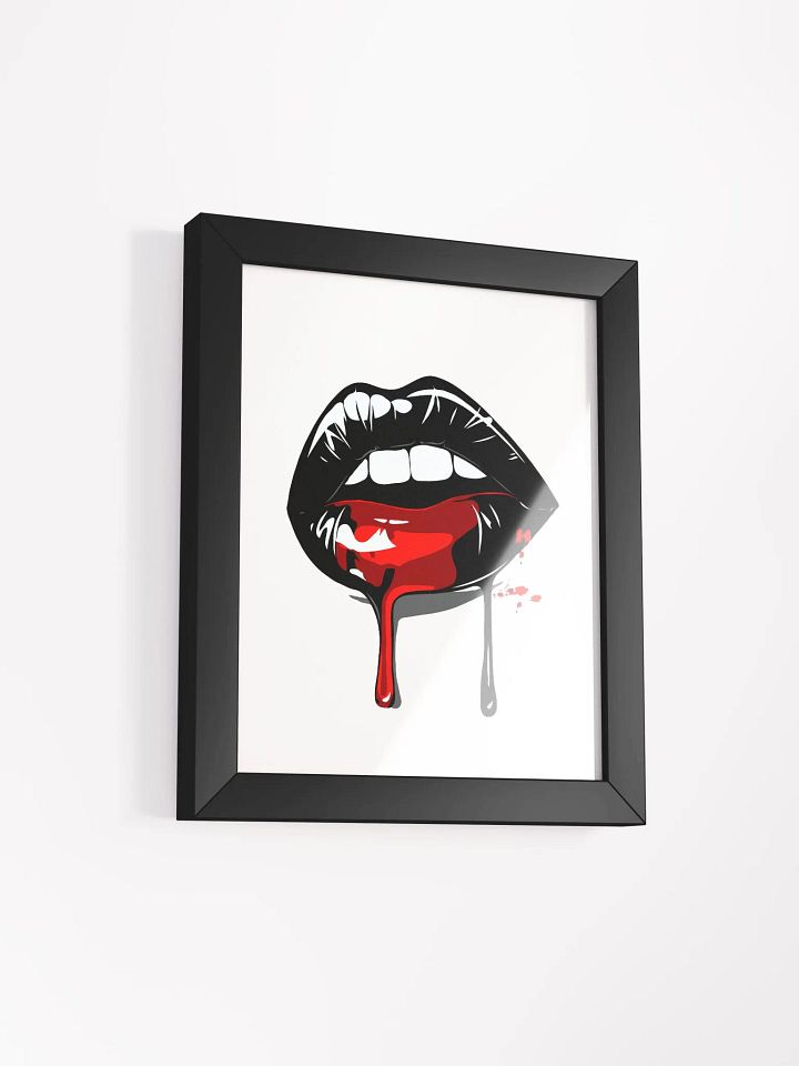 Framed Noiry Bloody Bite Poster product image (22)