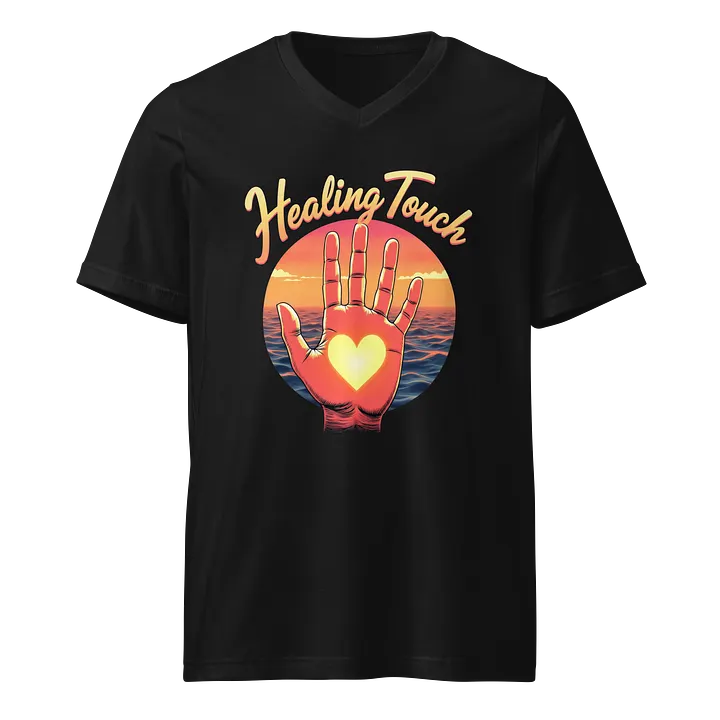 Healing Touch V-Neck T-Shirt product image (1)