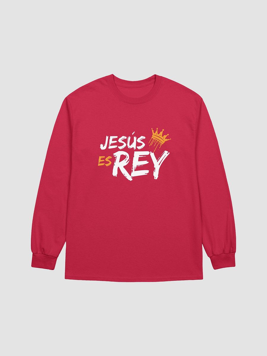 Camiseta Unisex Manga Larga | Jesús es Rey product image (1)