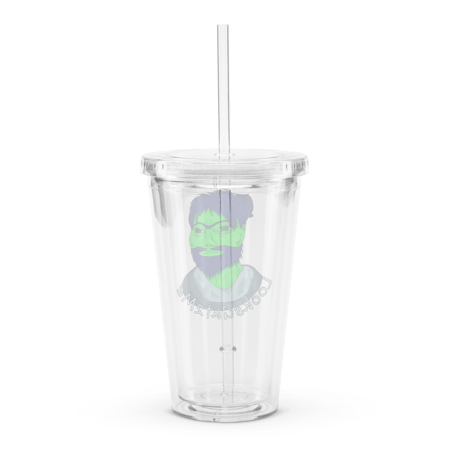 LooksGut2Me Clear Plastic Tumbler product image (2)