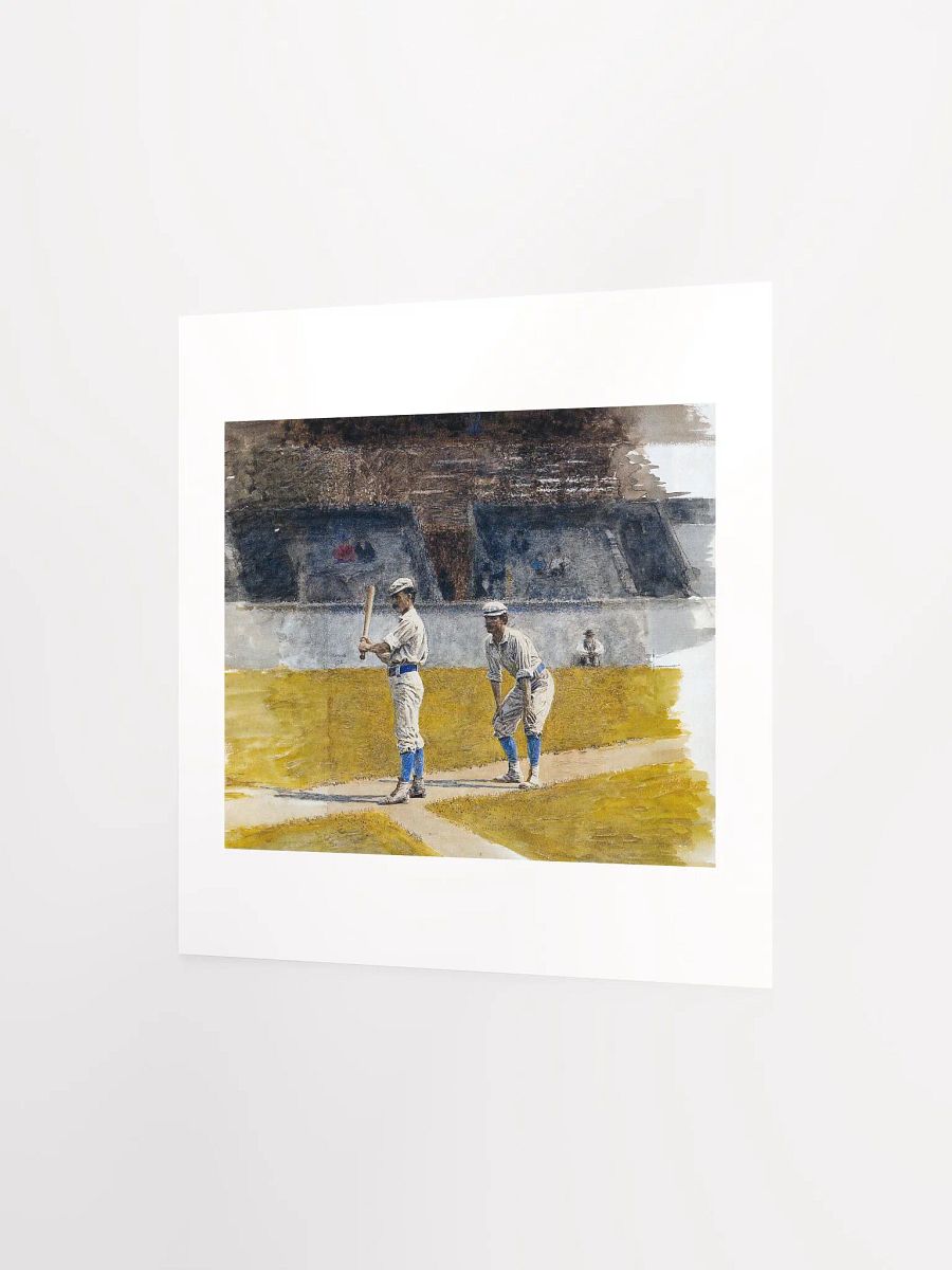 Baseball Players Practicing by Thomas Eakins - Print product image (3)