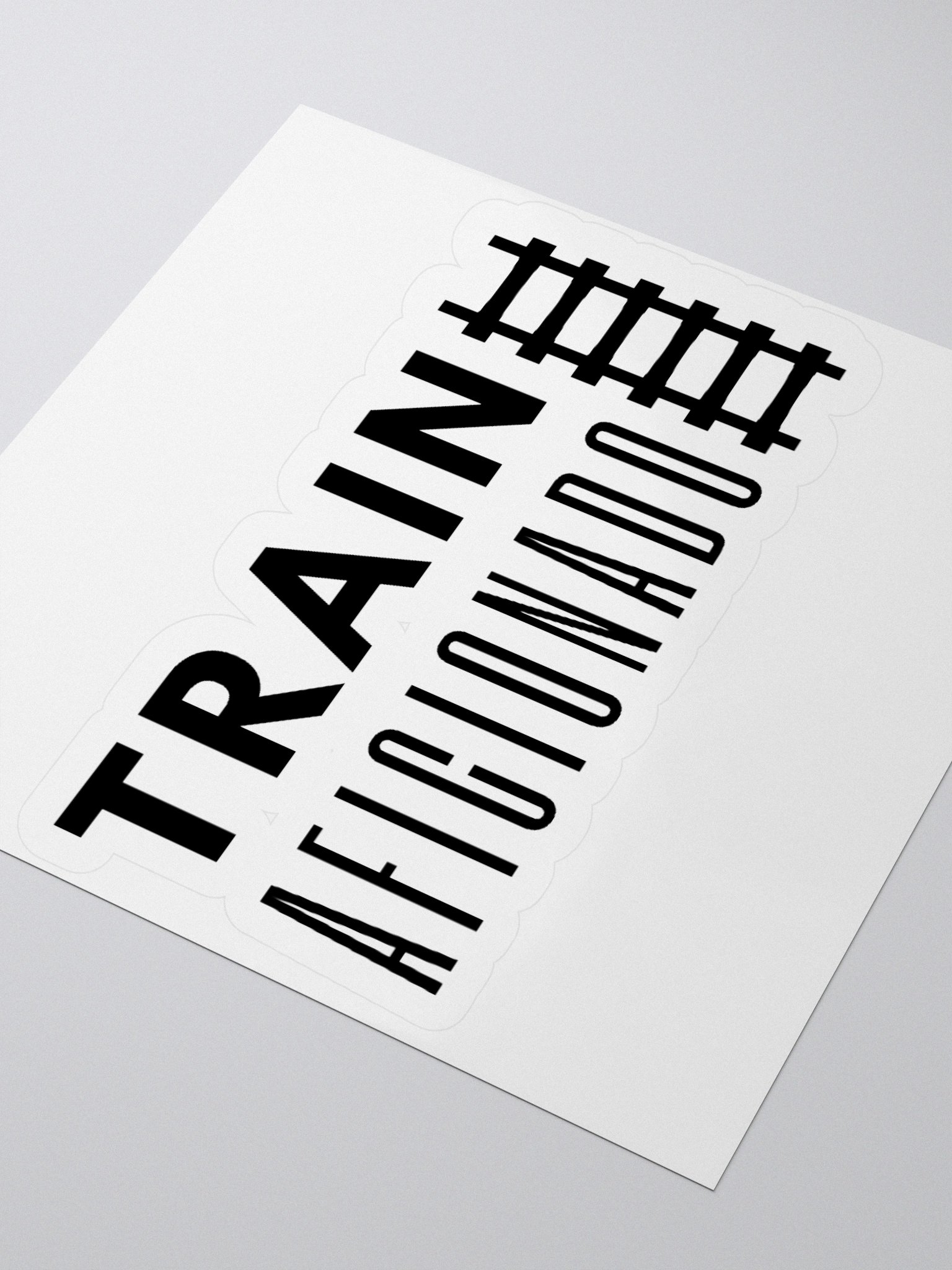 Train Aficionado Kiss Cut Stickers product image (9)