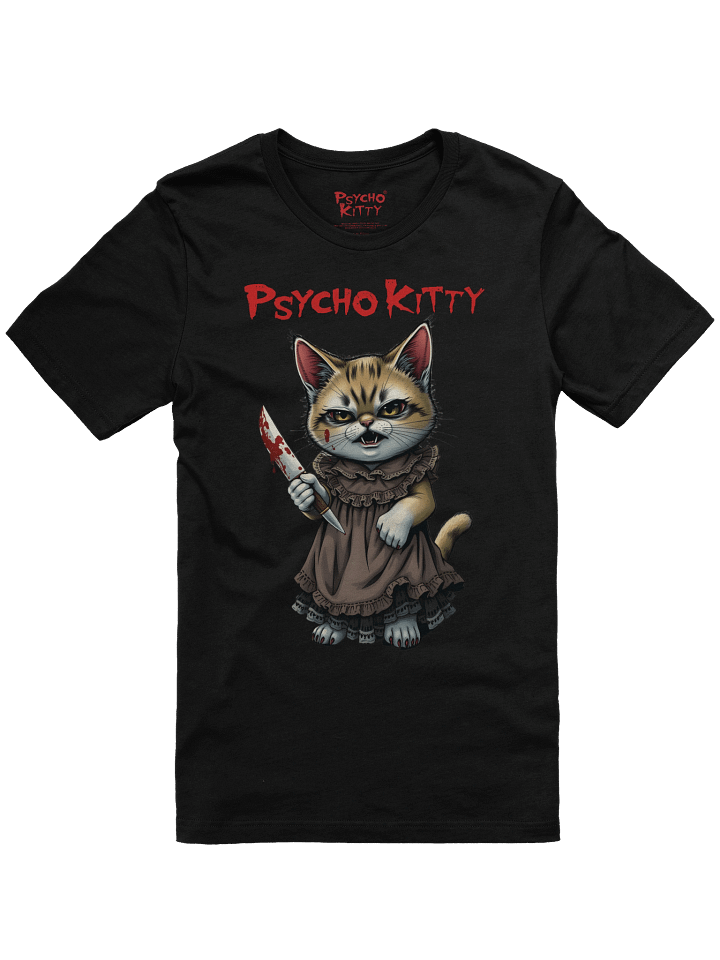 Grizelda Psycho Kitty Supersoft Unisex T-Shirt product image (1)