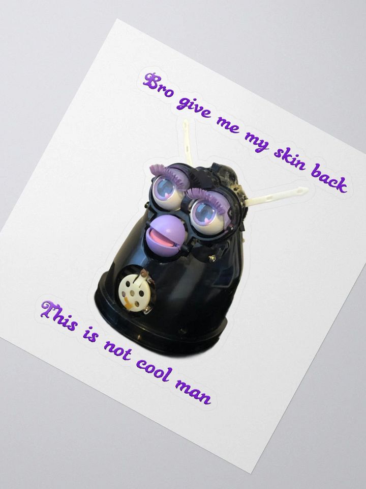 Not Cool Sticker product image (2)