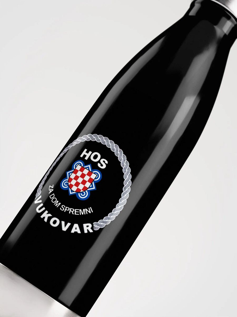 HOS Vukovar Shield Stainless Steel Water Bottle product image (5)