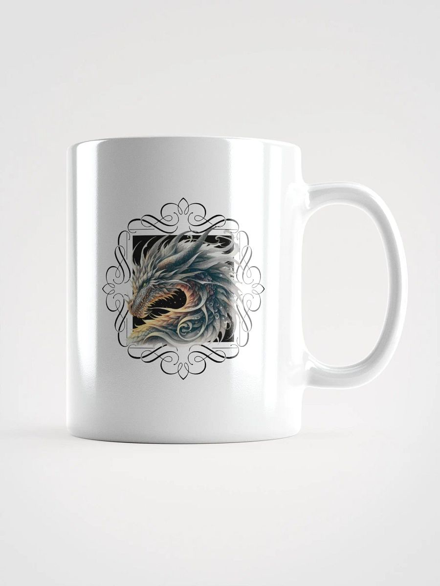 Gold and Silver Dragon Mug product image (8)