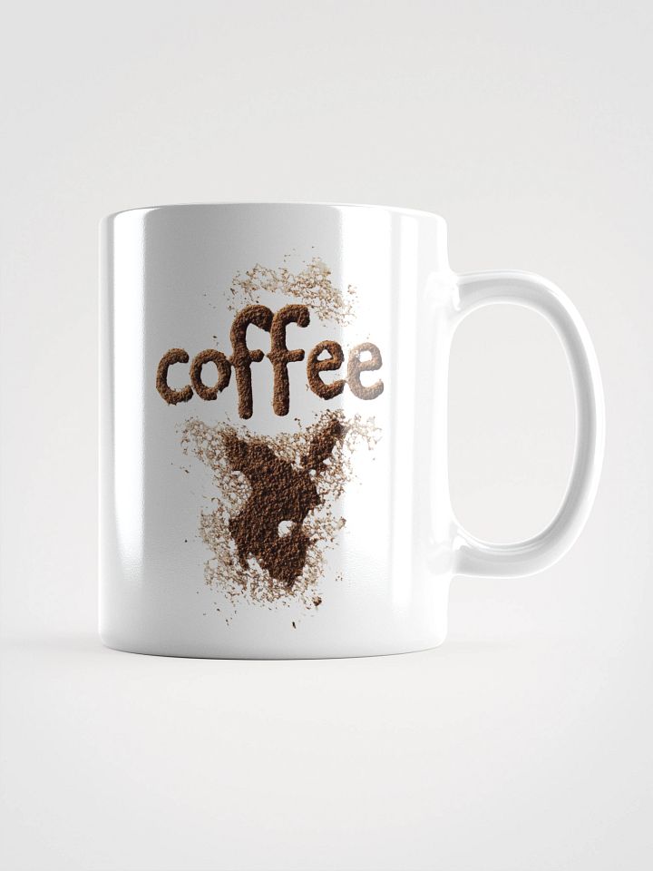 Coffee Lover's White Glossy Mug product image (2)