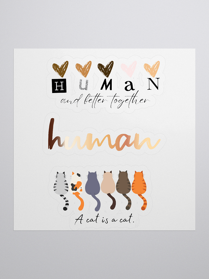 Beauty in Diversity Vinyl Stickers 3pk product image (1)