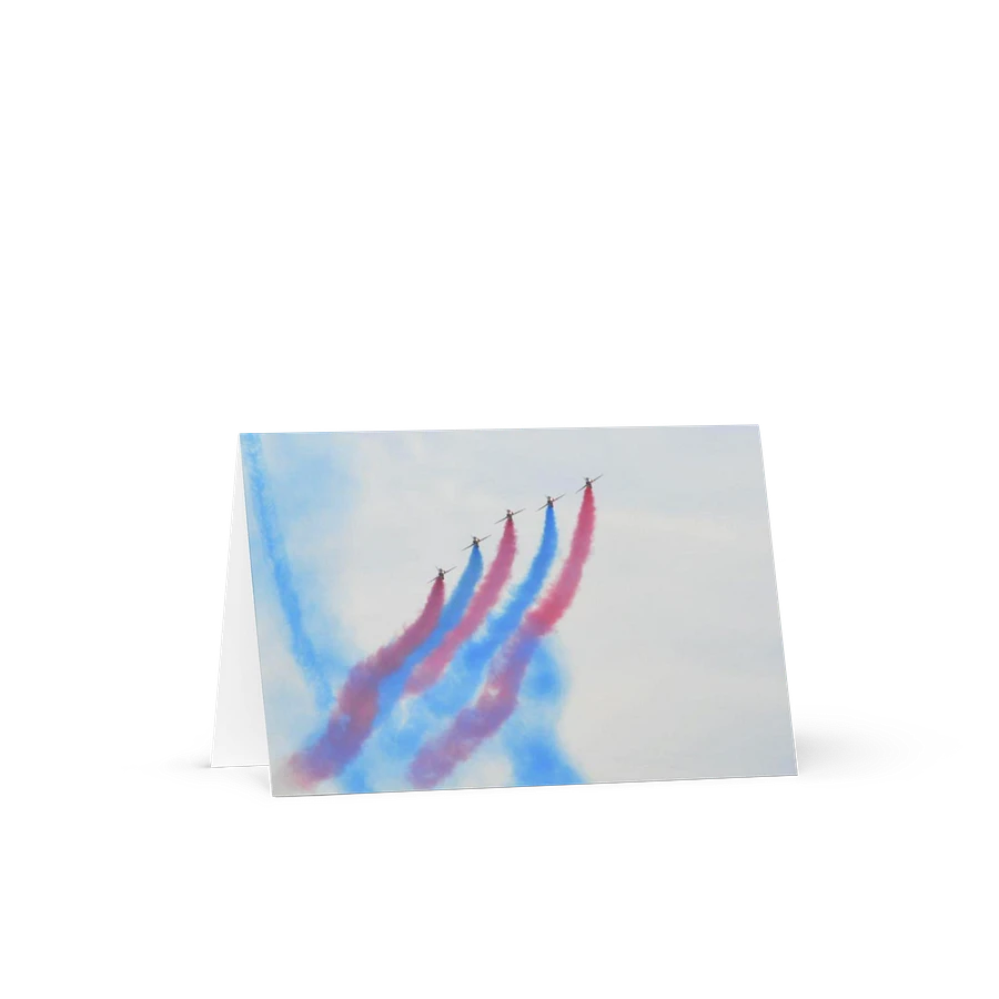 Red Arrows Flying (Greeting Card) product image (1)