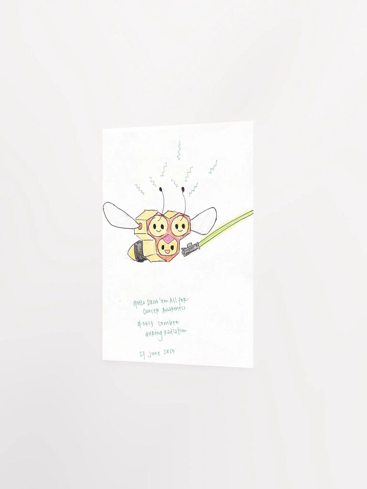 Honeycomb Monster wielding lightsabers for radiation therapy product image (2)