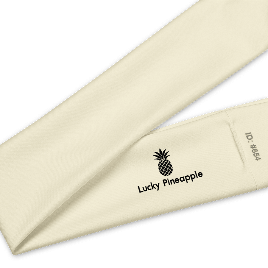 Off White Beige Solid Color Headband product image (3)