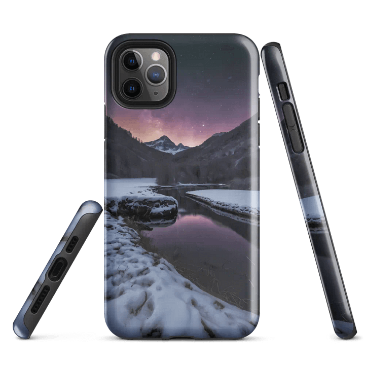 Tough Case for iPhone® – Ethereal Winter Glow product image (5)