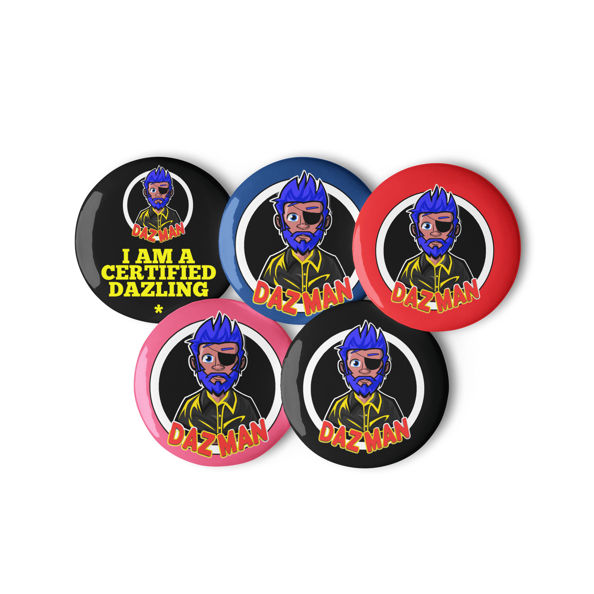 Certified DAZLING Pin Button Set product image (2)