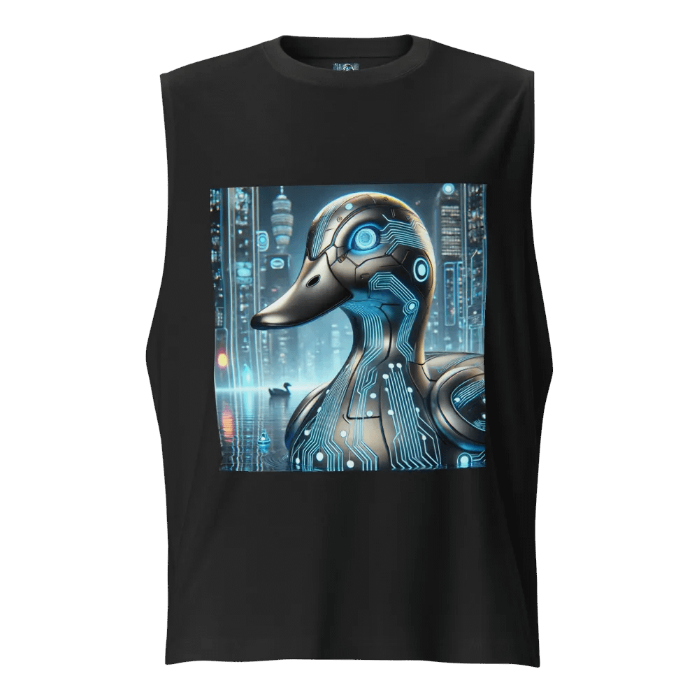 Cybernetic Duck Circuit Muscle Tank product image (1)
