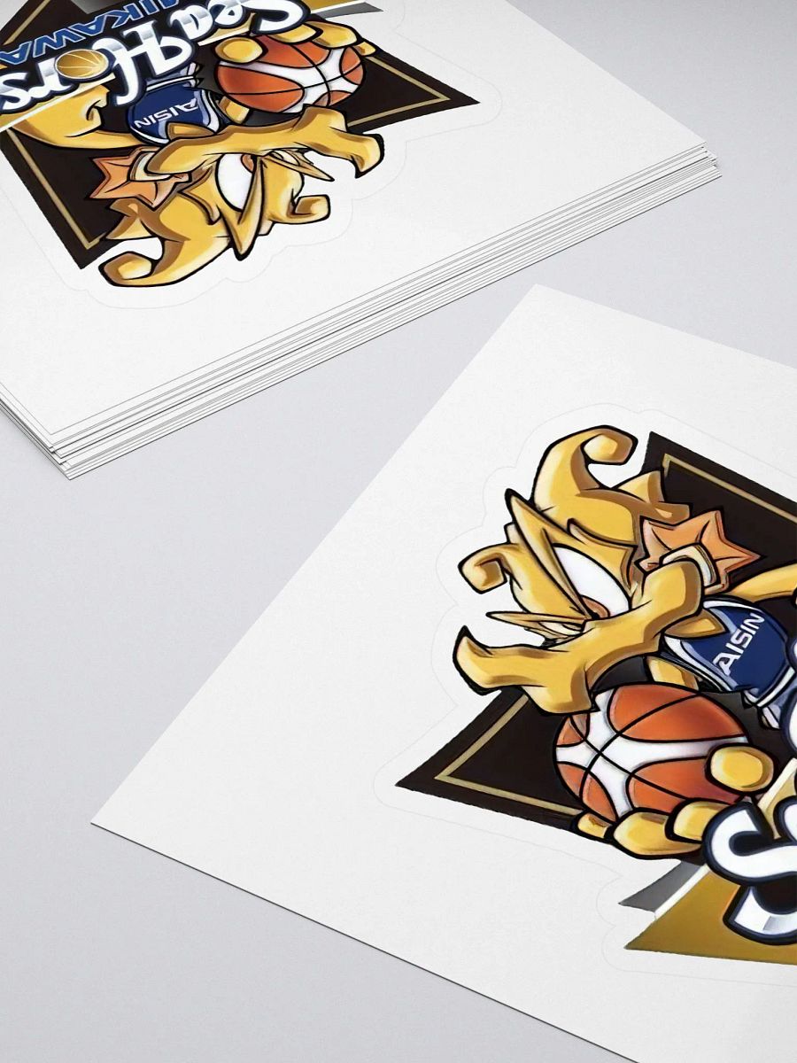 Kiss Cut Stickers SeaHorses Mikawa Crest/Logo product image (4)