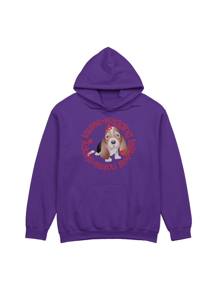 Sloppy Kisses Bassett Hound hoodie product image (1)