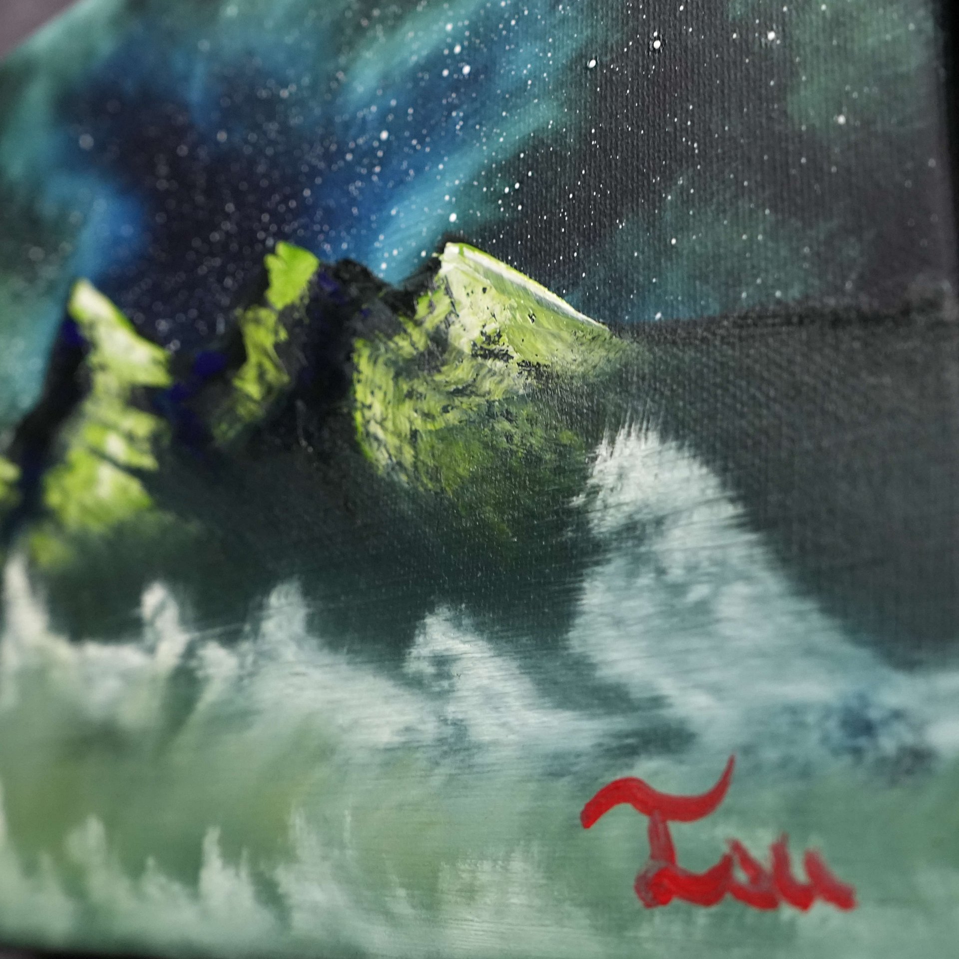 The Mountain Twins (Originals) 2 seperate 8x10 Canvas' product image (3)
