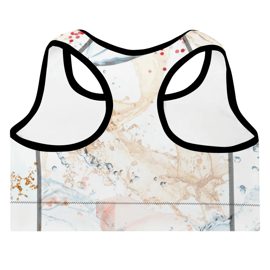 Splashed Fusion Padded Sports Bra product image (7)