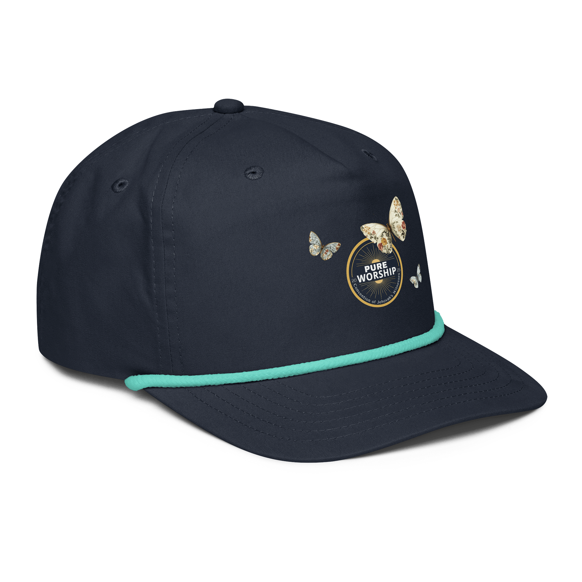 Pure Worship Butterfly Hat – 2025 Jehovah’s Witnesses Convention Keepsake product image (4)